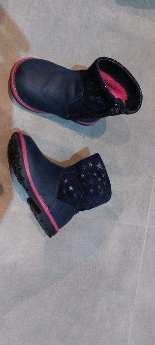 Kozaki trzewiki botki nelli blu 21 granatowe