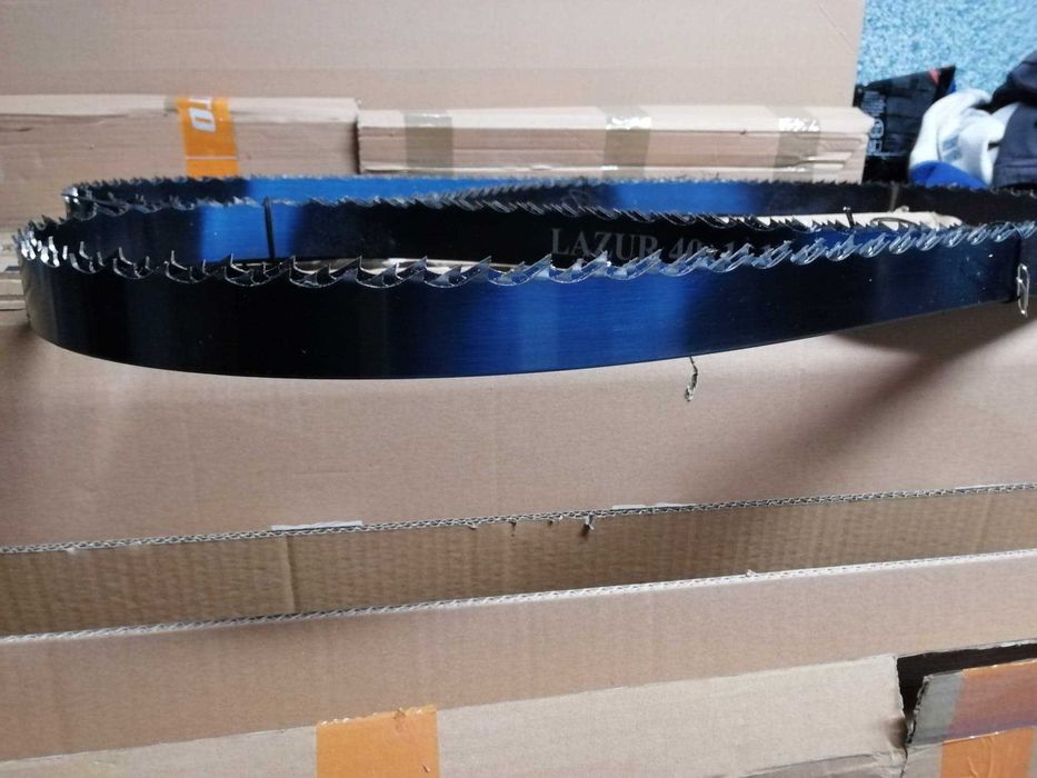 Piła taśmowa do drewna trakowa Lazur 40x1.1x4000 ROH promocja