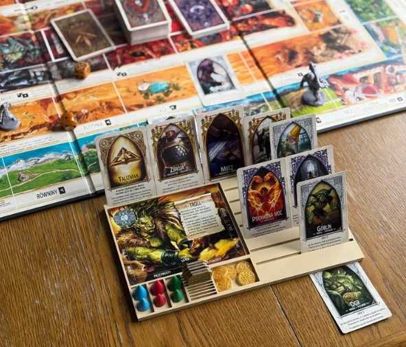 2x Planszetka gracza / Organizer – Talisman Magia i Miecz 5 Edycja