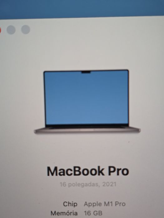 Macbook Pro 16 M1 Pro 16GB/512GB