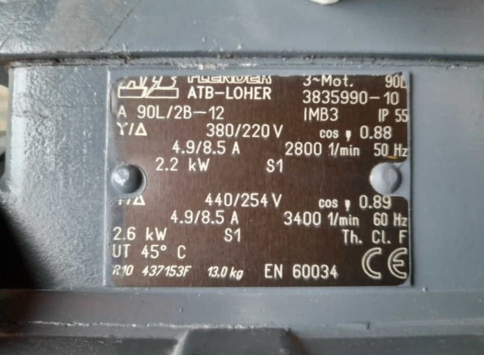 Silnik 2.2kw. ATB