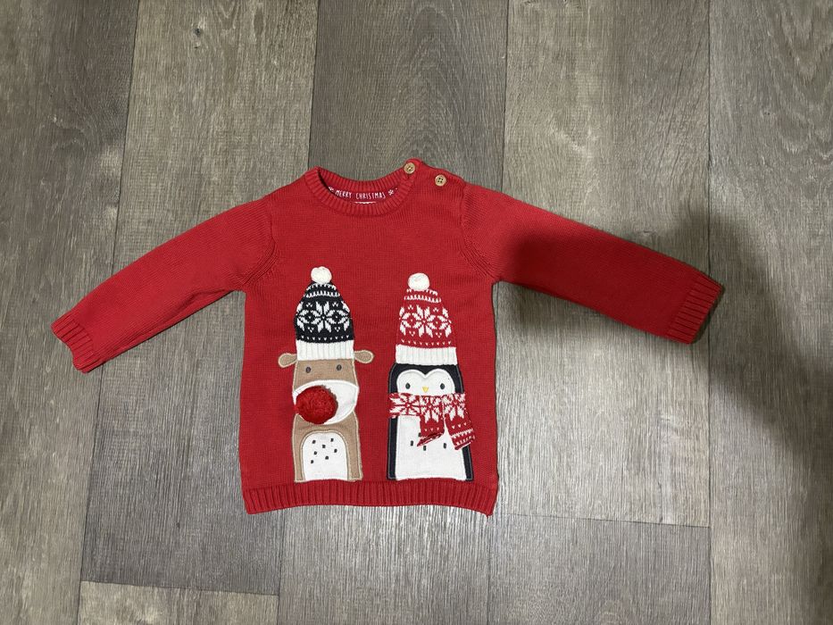 Светр новірічний дитячий свитер новогодний