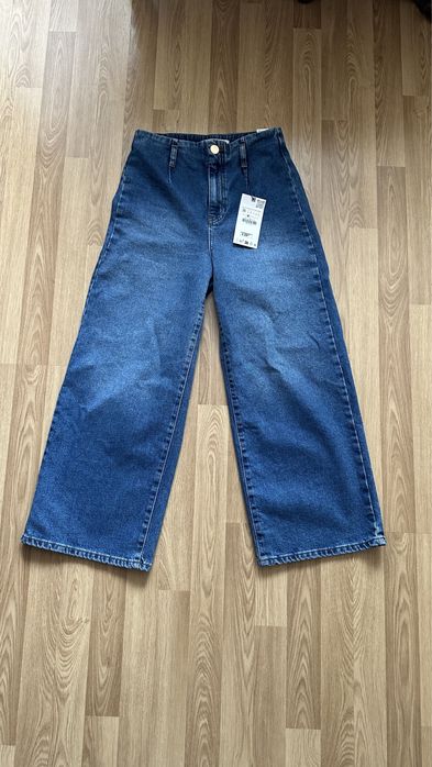 Джинси Zara нові wide leg cropped