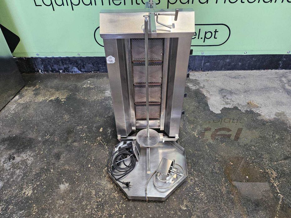 Assador de Kebab a gás com faca