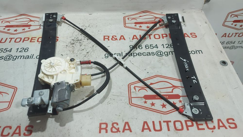 Elevador e Motor de Vidro Porta Tras Esquerdo Ford S-MAX Original