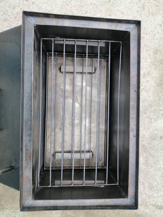 Велика/52×28×31см/2мм/ Коптилка коптилка гарячого копчення