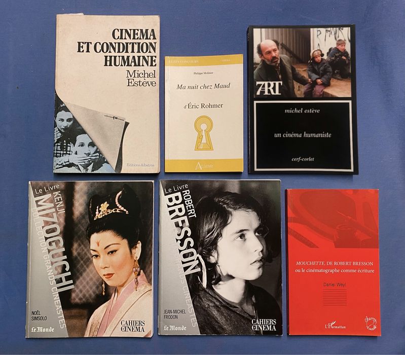 Livros de Cinema raros (1ª edição): Bresson/Mizoguchi/Rohmer