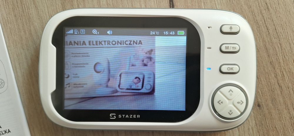 Niania elektroniczna Stazer jak nowa