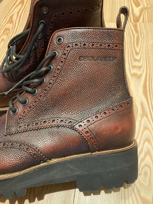 Botas Homem Dsquared Castanhas (NOVAS)