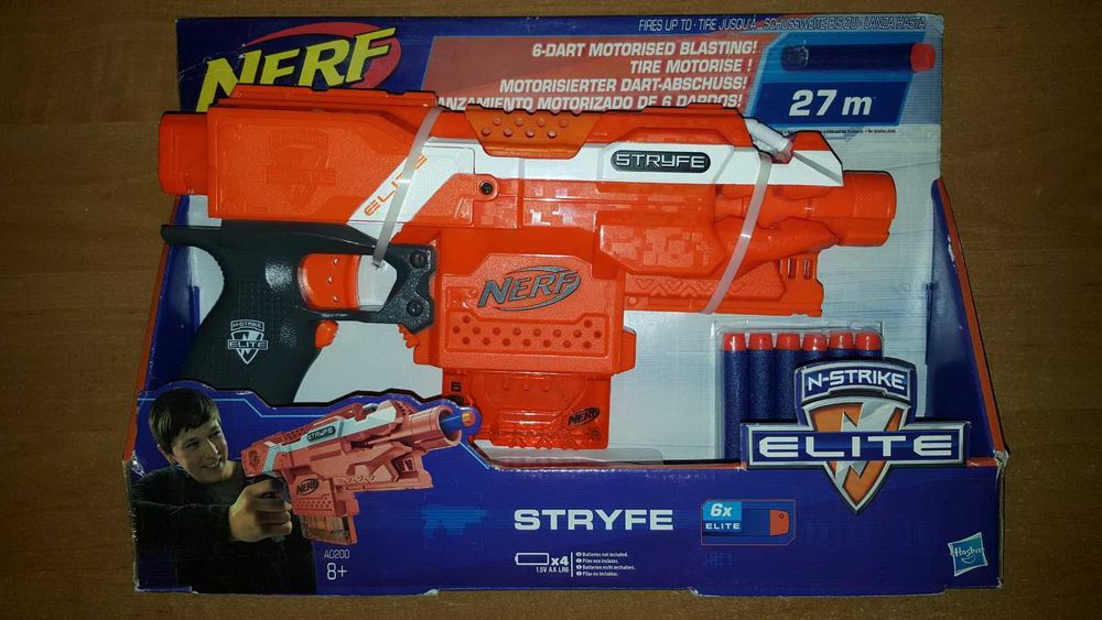 Бластер Nerf Stryfe Elite поновлена коробка