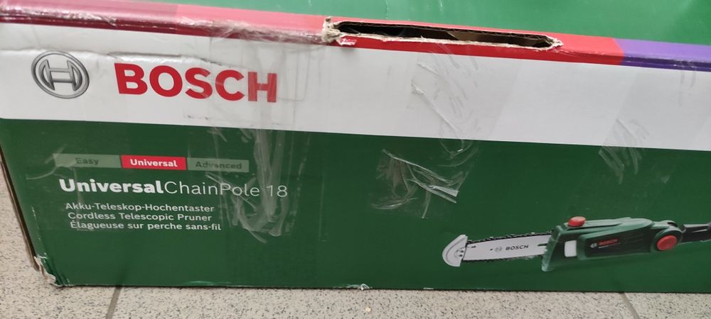 Piła akumulatorowa Bosch Universal Pole 18V na wysięgniku gałęziówka
