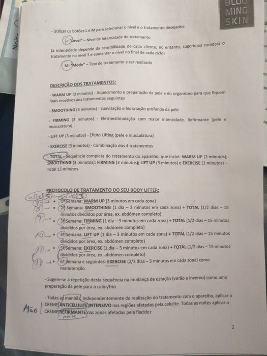 Aparelho Body Lifter (corpo)