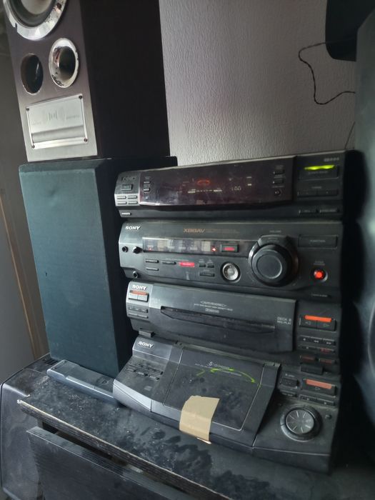 Aparelhagem Sony vintage
