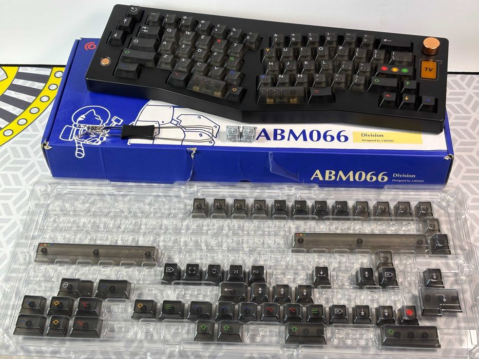CIDOO ABM066 Кастомна ергономічна механічна клавіатура