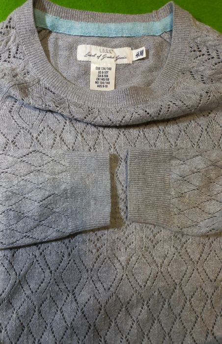 Нарядна кофта H&M 8-9-10 дитячий реглан світшот для дівчинки