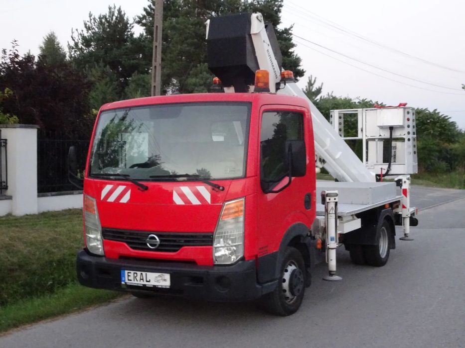 Nissan Cabstar Ruthmann TB 270 podnośnik koszowy zwyżka wzwyżka