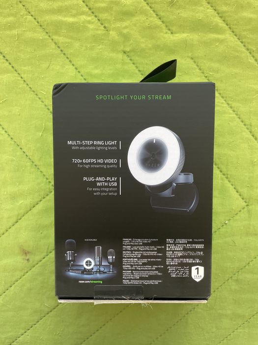 Vendo Webcam Razer Kiyo Full HD 1080p