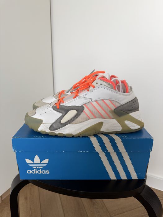 Buty Adidas Originals Streetball - 43 1/4 świecąca fluorescencyjna podeszwa oldschool