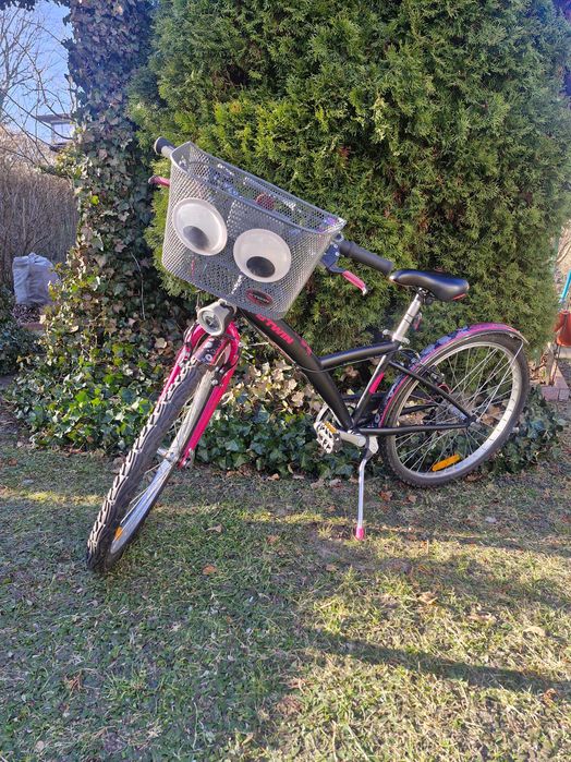 Rower dziewczęcy Btwin 24"