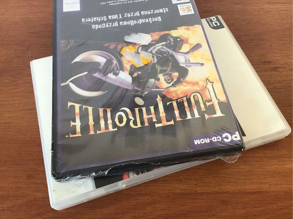 Gra PC Full throttle nowa we folii Lucasarts Classic gratis Kart gra