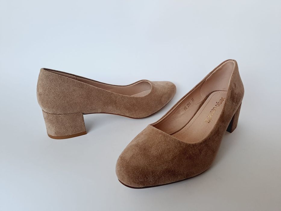 Półbuty Sergio Leone beżowe