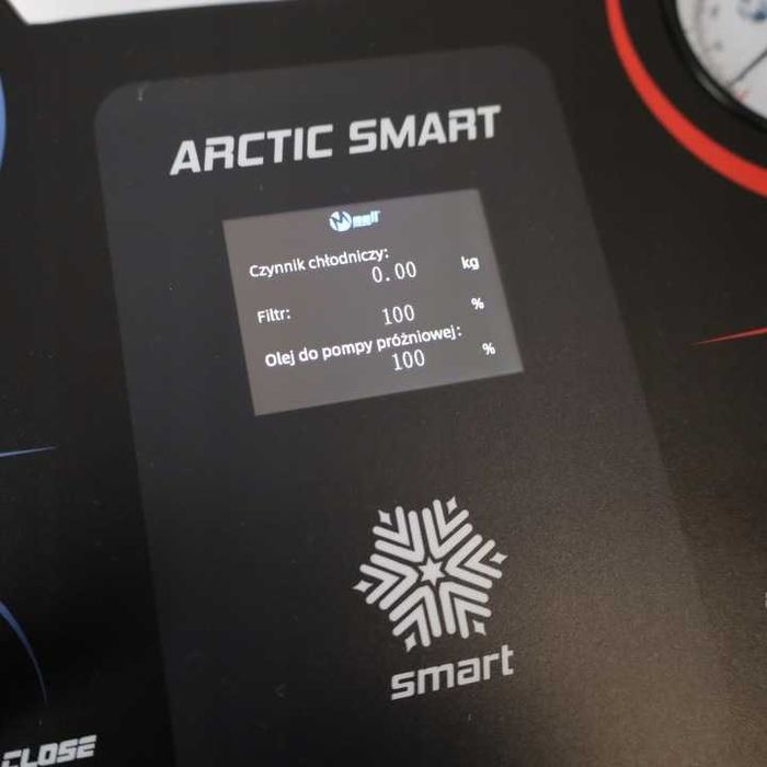 Stacja Klimatyzacji MELLPRO SMART R134A 12KG PL/DE/CZ/EN + Ozonator FV