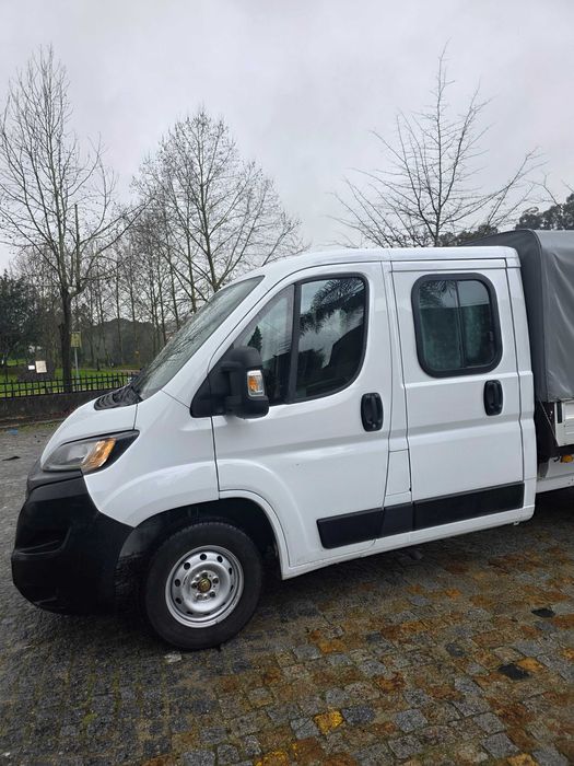 Fiat ducato cabine dupla 7 lugares caixa coberta