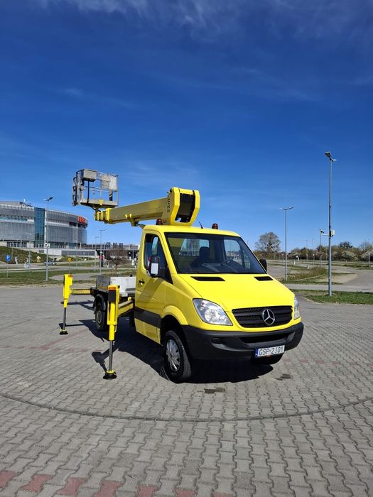 Mercedes Benz Sprinter Ruthmann TB 220 wumag multitel Palfinger