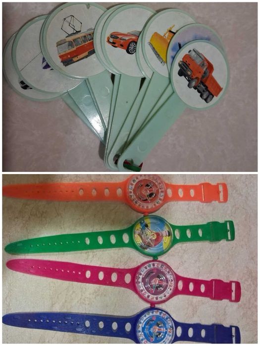 Набор іграшок віяло Транспорт часи веер пакет