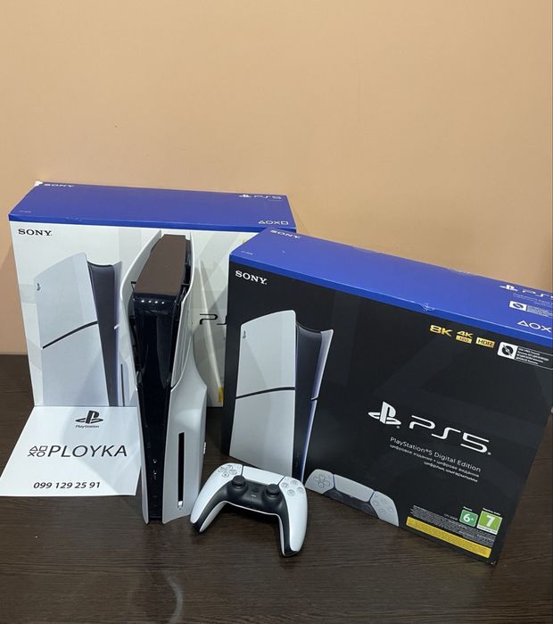 Магазин! PlayStation 5 Slim 1TB + Игры + Гарантия