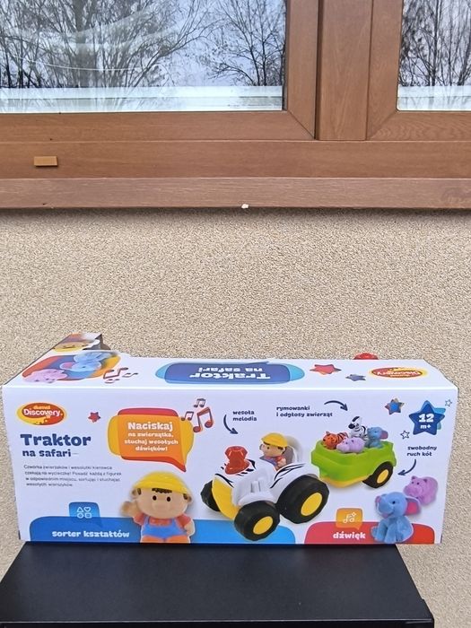 dumel discovery traktor na safari 12m+