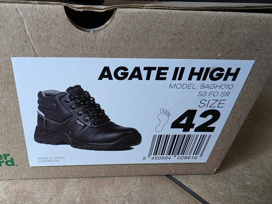 Trzewiki Coverguard AGATE HIGH II S3 FO SR 42
