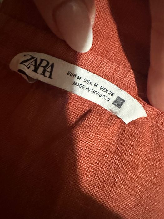 Koszula kolor brązowo-rudy