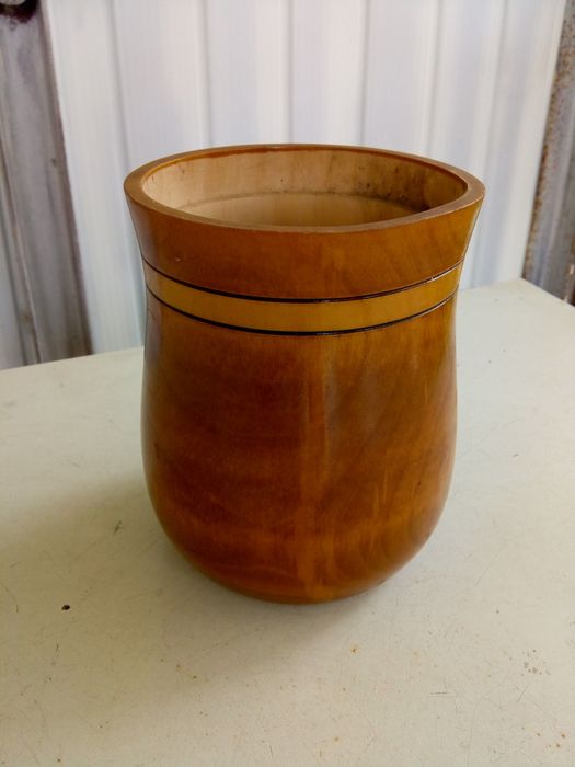 Горшок деревянный СССР