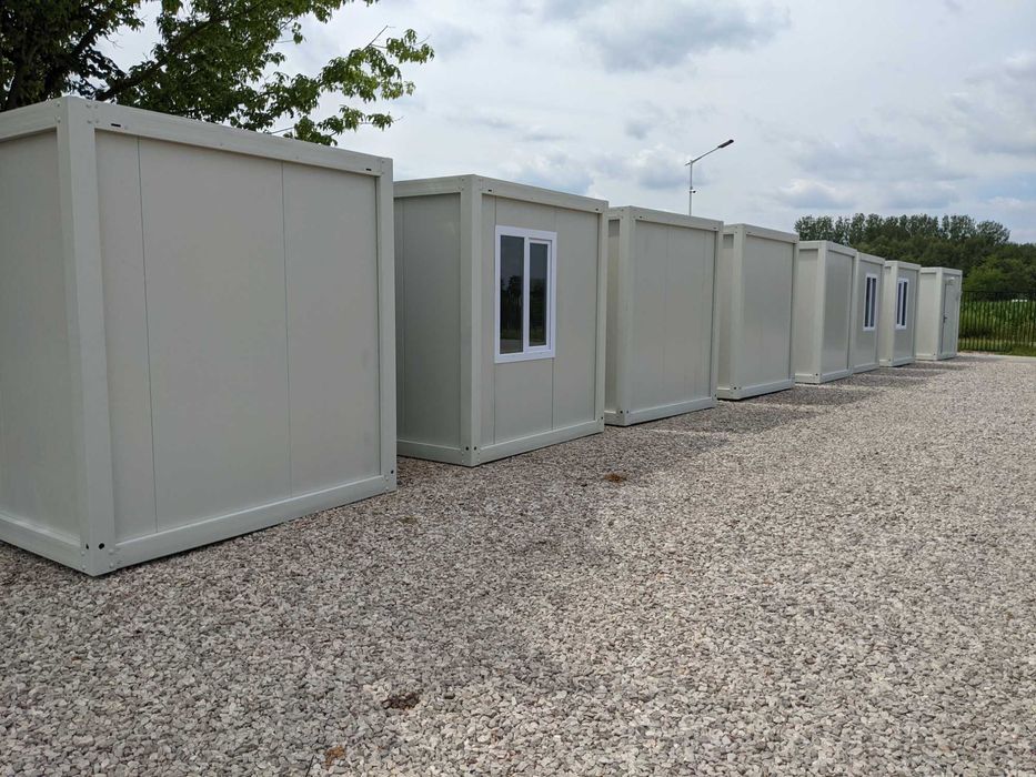 Kontener biurowy, socjalny, Stróżówka, pawilon handlowy, mieszkalny