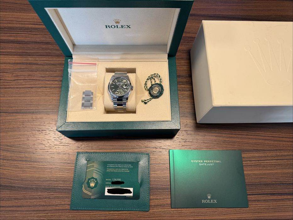 Zegarek Rolex Datejust 36 Palm motif Discontinued