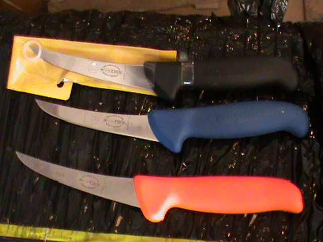Noże rzeźnickie Swibo proste 13cm. i Mora 13cm  NOWE