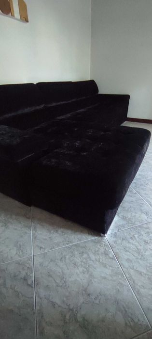 Sofá com chaise Long