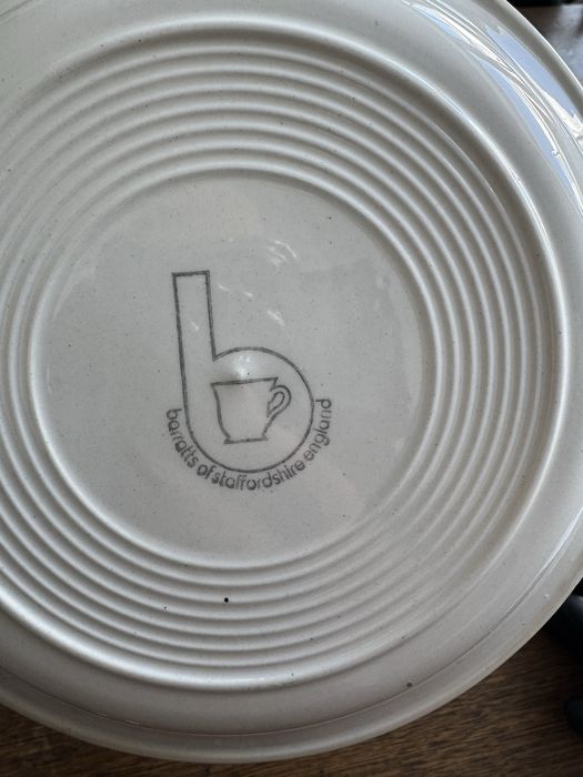 Керамічні англійські тарілки Barratts of Staffordshire England,