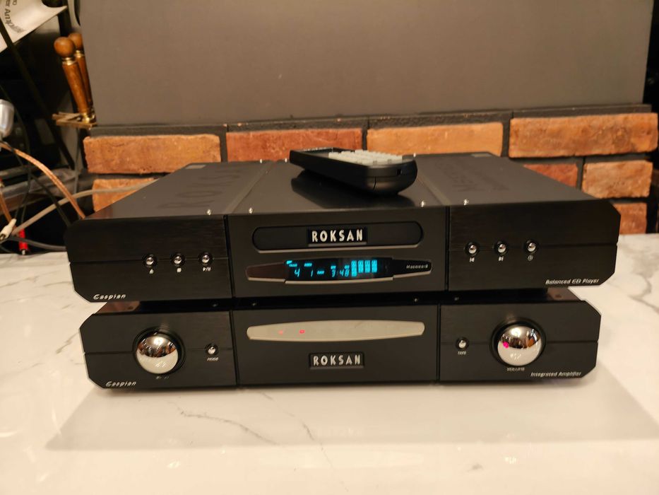 ROKSAN CASPIAN M2 Wzmacniacz + Cd ! Pilot instrukcje ! ENGLAND