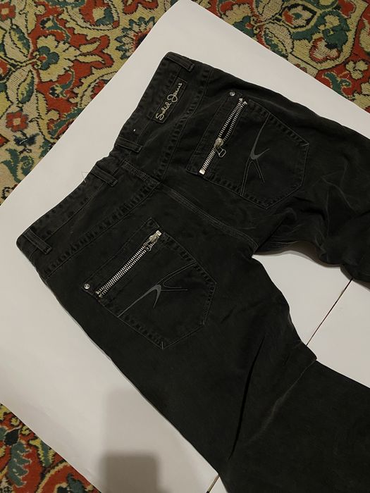 Flared baggy jeans vintage archive custom бегги джинси