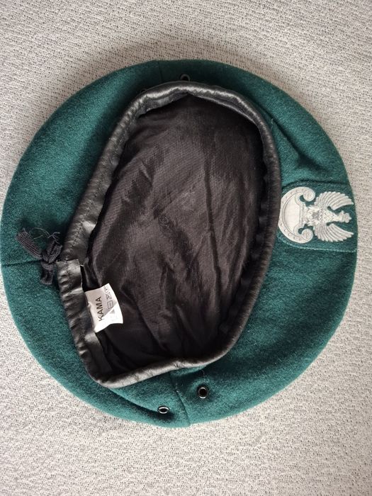 Beret WP Zielony Wojsk Lądowych MON rozmiar 55.