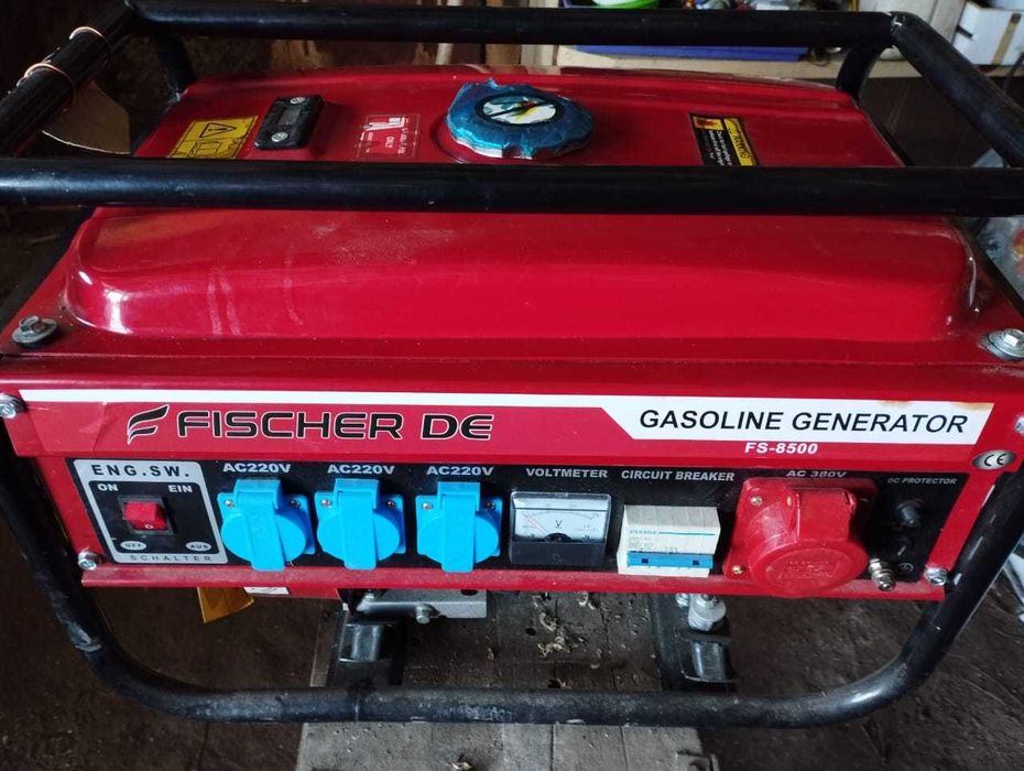 Генератор бензиновий Fischer Fs8500