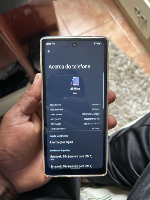 I25ultra novo , usado apenas 1 dia