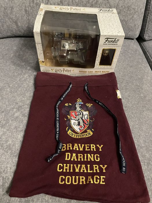 Zestaw Funko Pop i worek Harry Potter Draco Malfoy