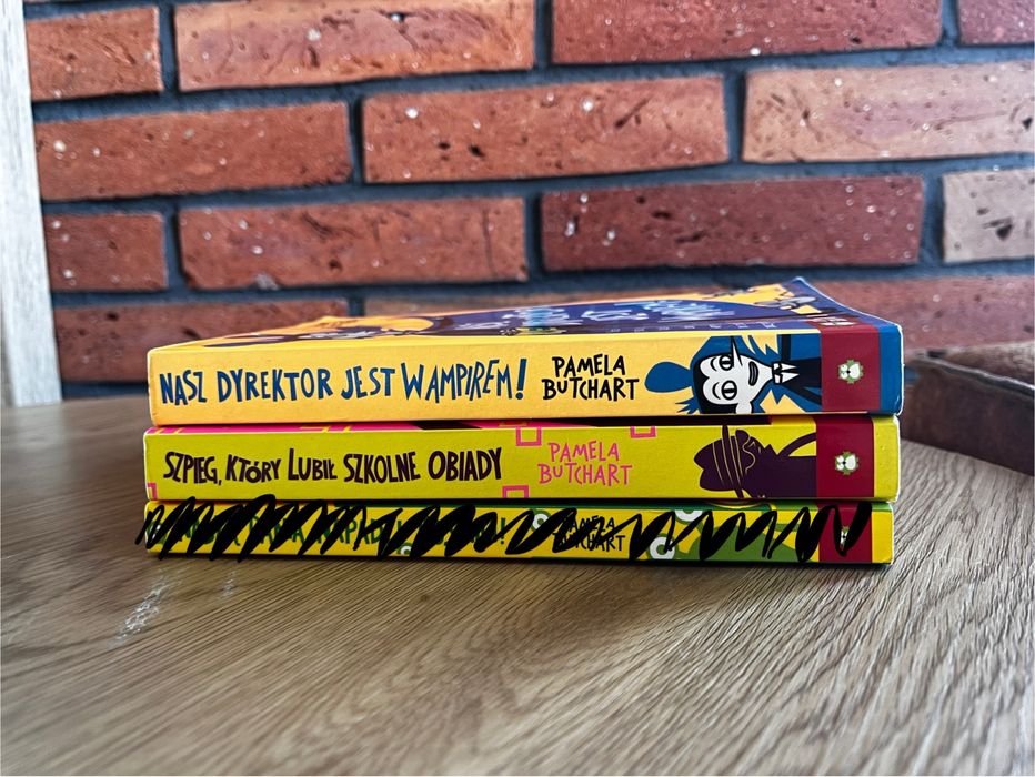 2-pack (tom 2,3) książek z serii szkolne szaleństwa Pameli Butchart