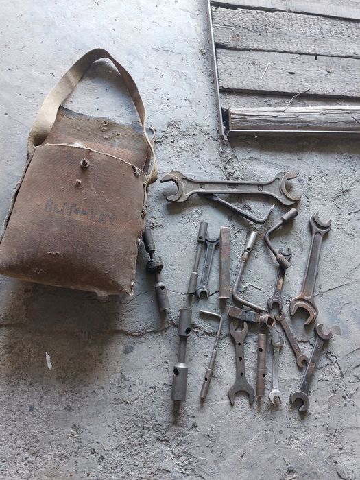 Ключи слесарные +сумка