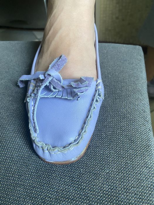 Mexx мокасины новые кожа.