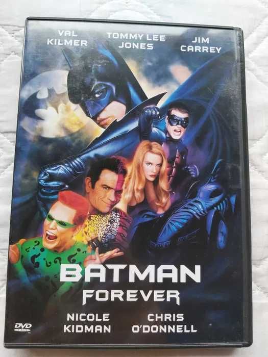 DVD "BATMAN PARA SEMPRE" com Val Kilmer, Nicole Kidman e Jim Carrey