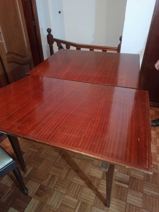 mesa vintage extensível